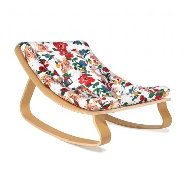 Baby Rocker with Hibiscus Print Cover by Charlie Crane