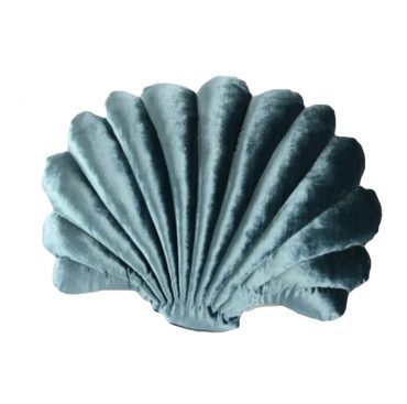 Velvet Shell Pillow - Blue or Pink