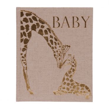 Baby Book with Giraffes on the Cover