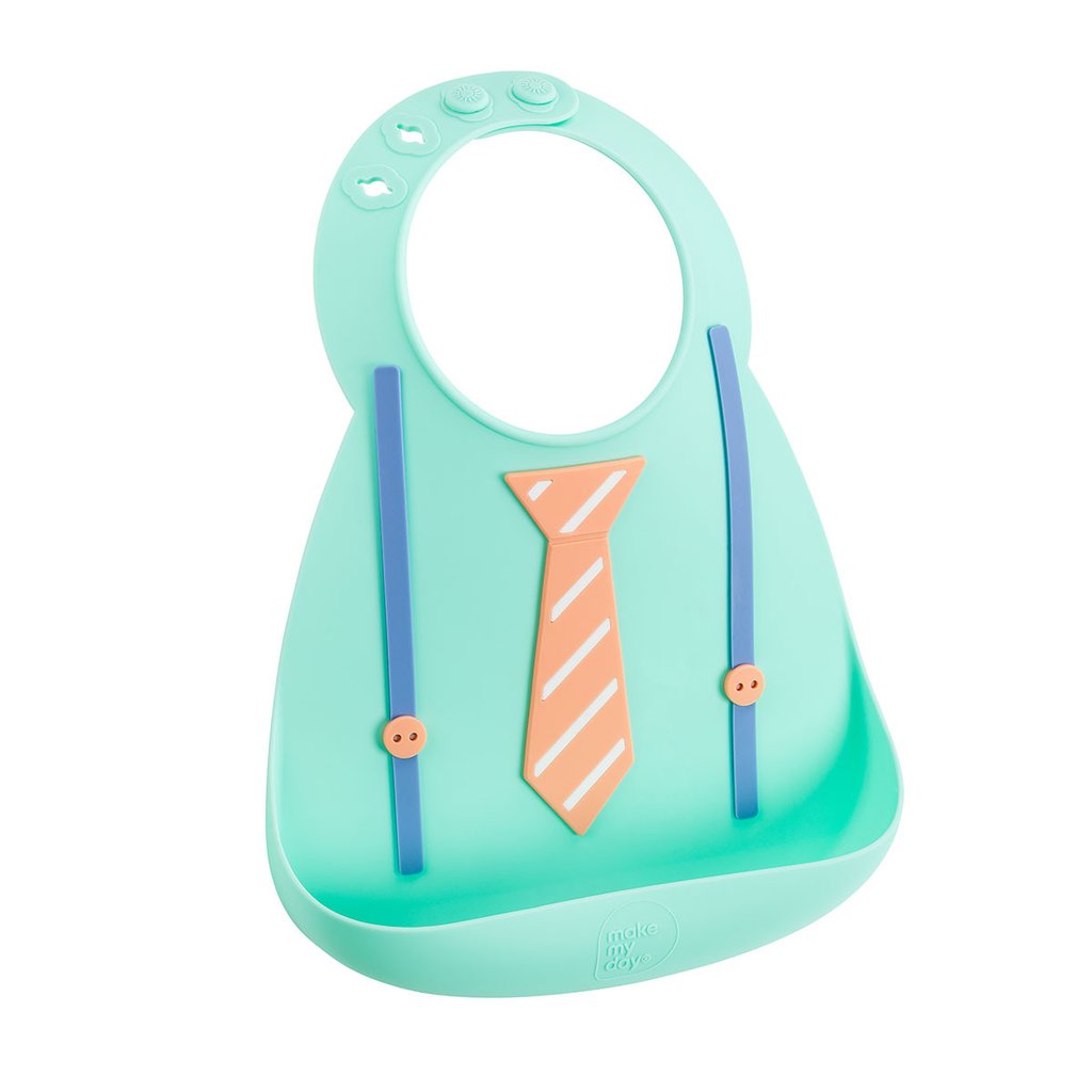 tie silicone baby bib