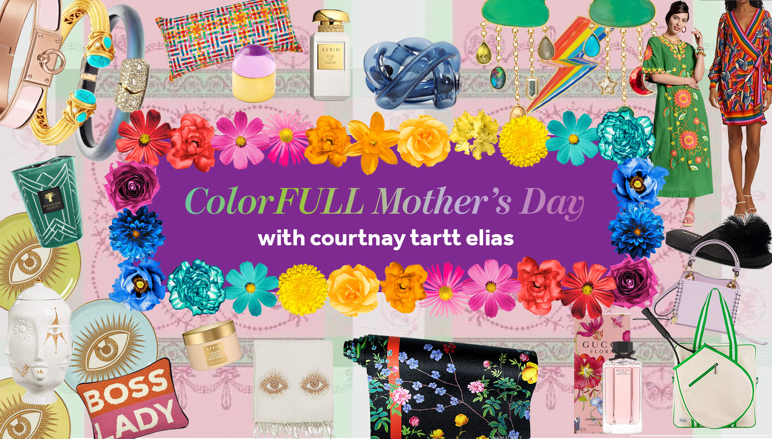 Colorful Shopping Mother's Day Gifts