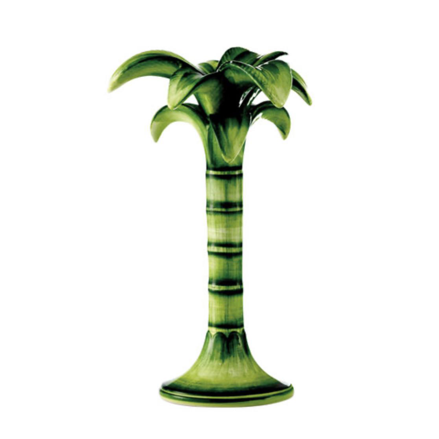 palm tree glass figure