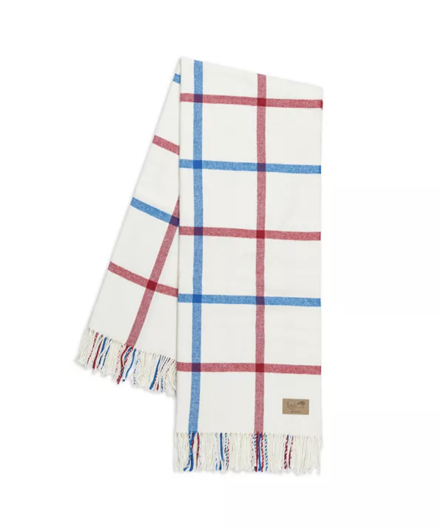 Lands Downunder Plaid Throw
