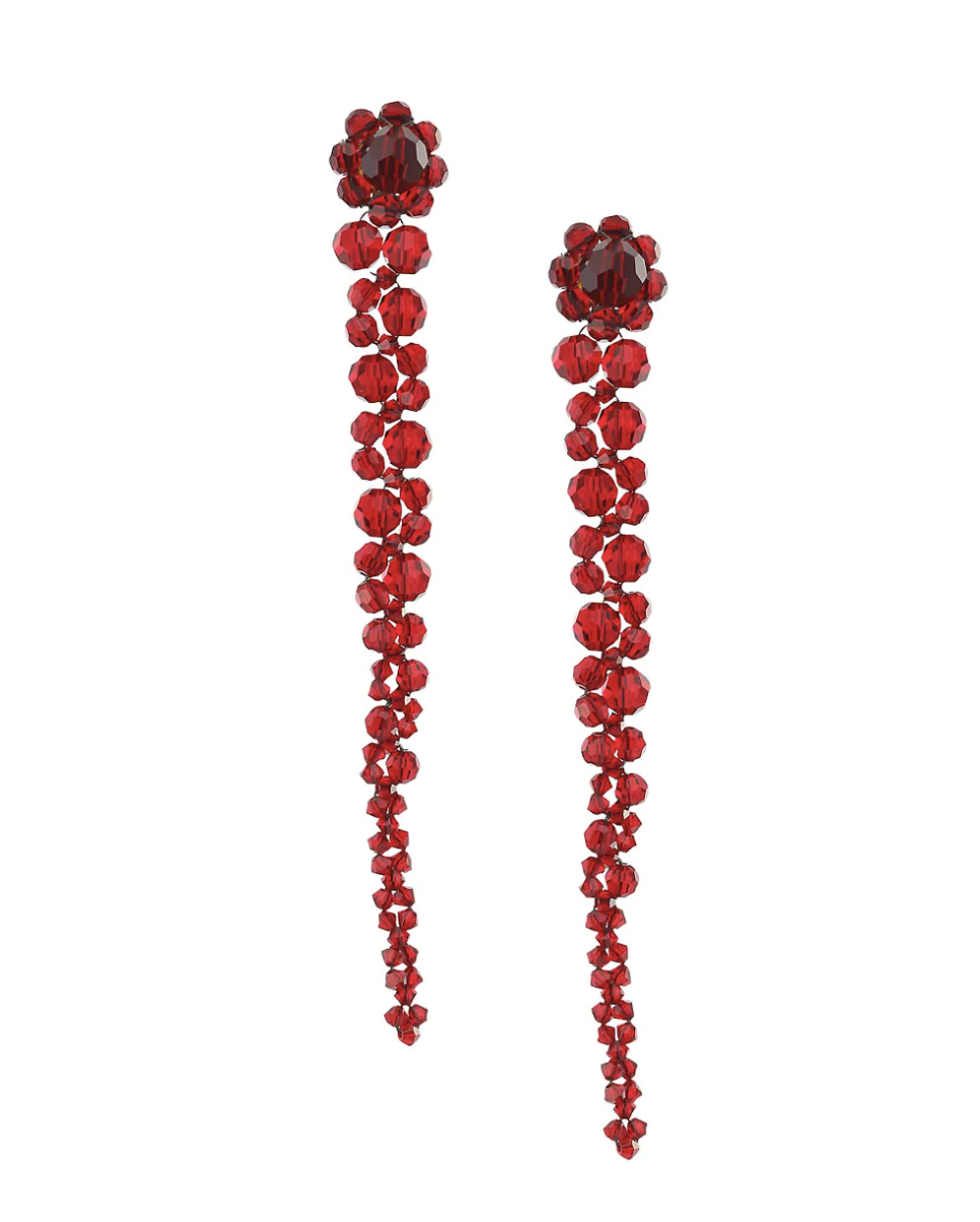 Simone Rocha Crystal Drip Earrings