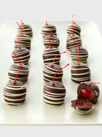 chocolate covered cherries