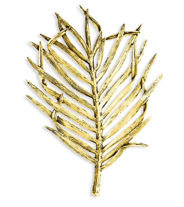 Michael Aram Palm Antique Goldtone Trivot