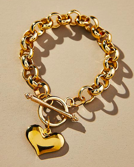 Ayana Designs Heart Charm Bracelet