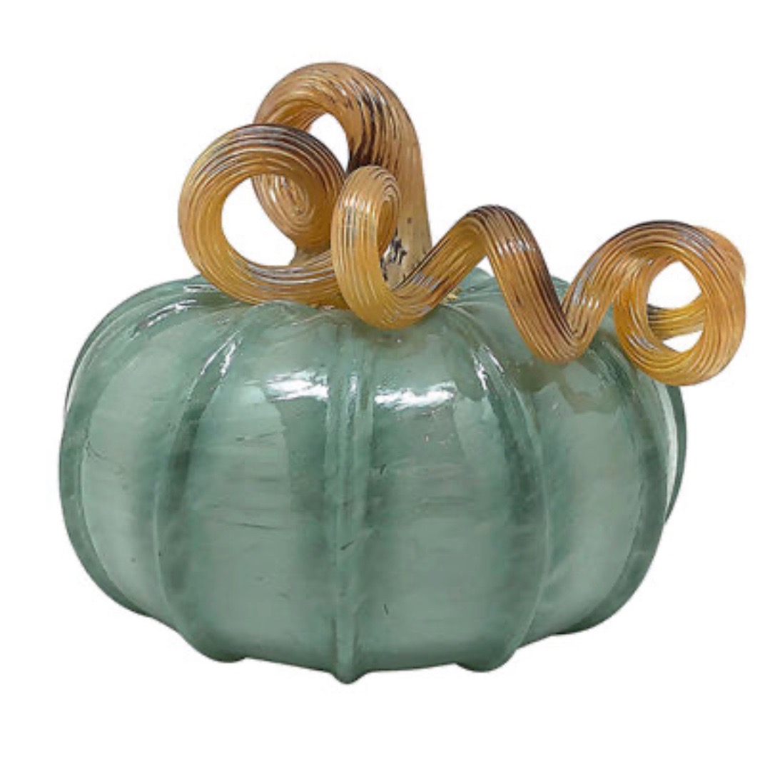 glass pumpkin