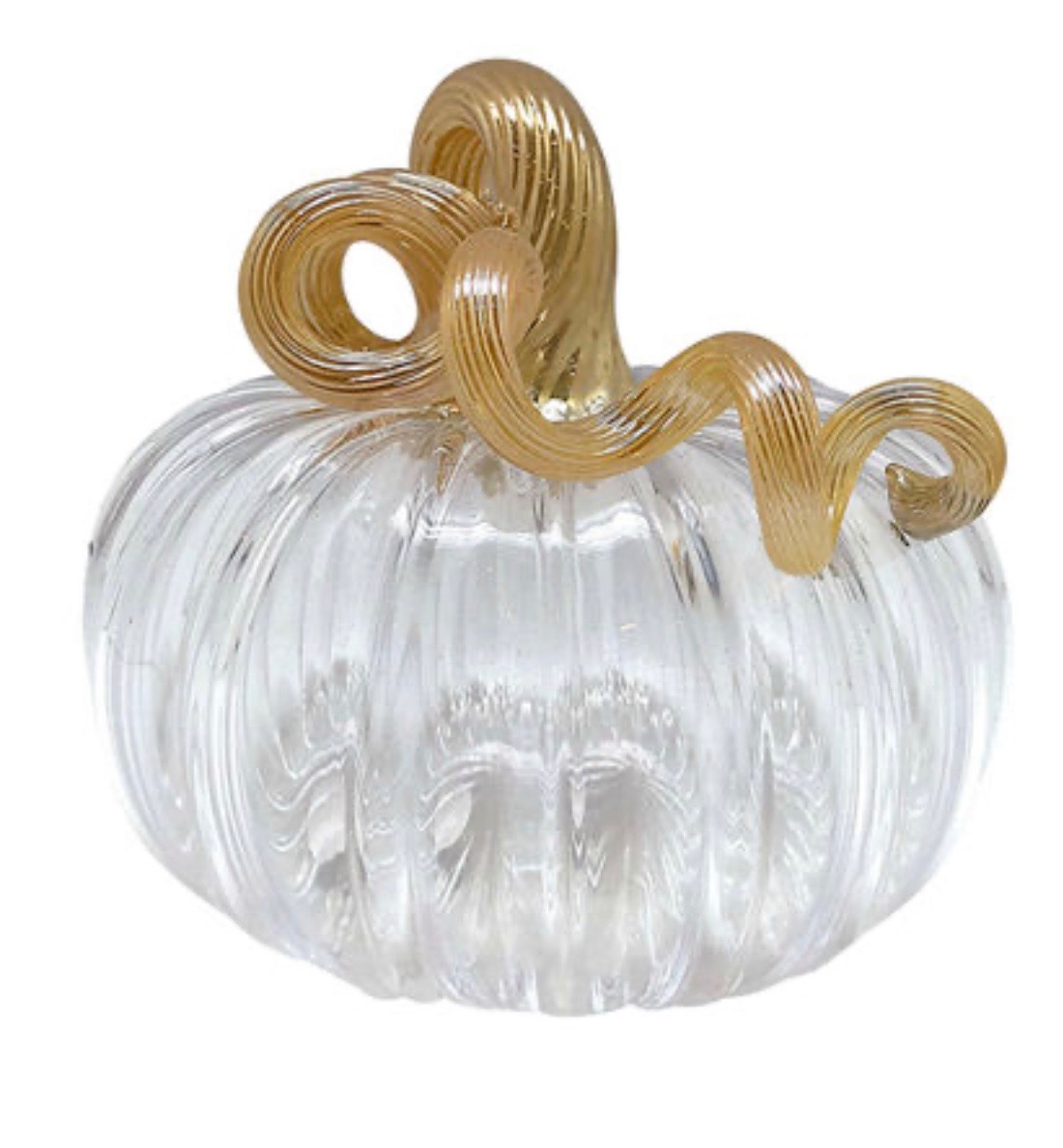 glass pumpkin