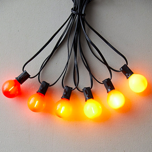 Stargazer Garden Lights Color Story Bulbs, Pumpkin Spice
