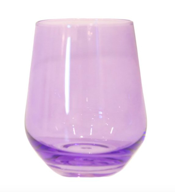 purple tumbler