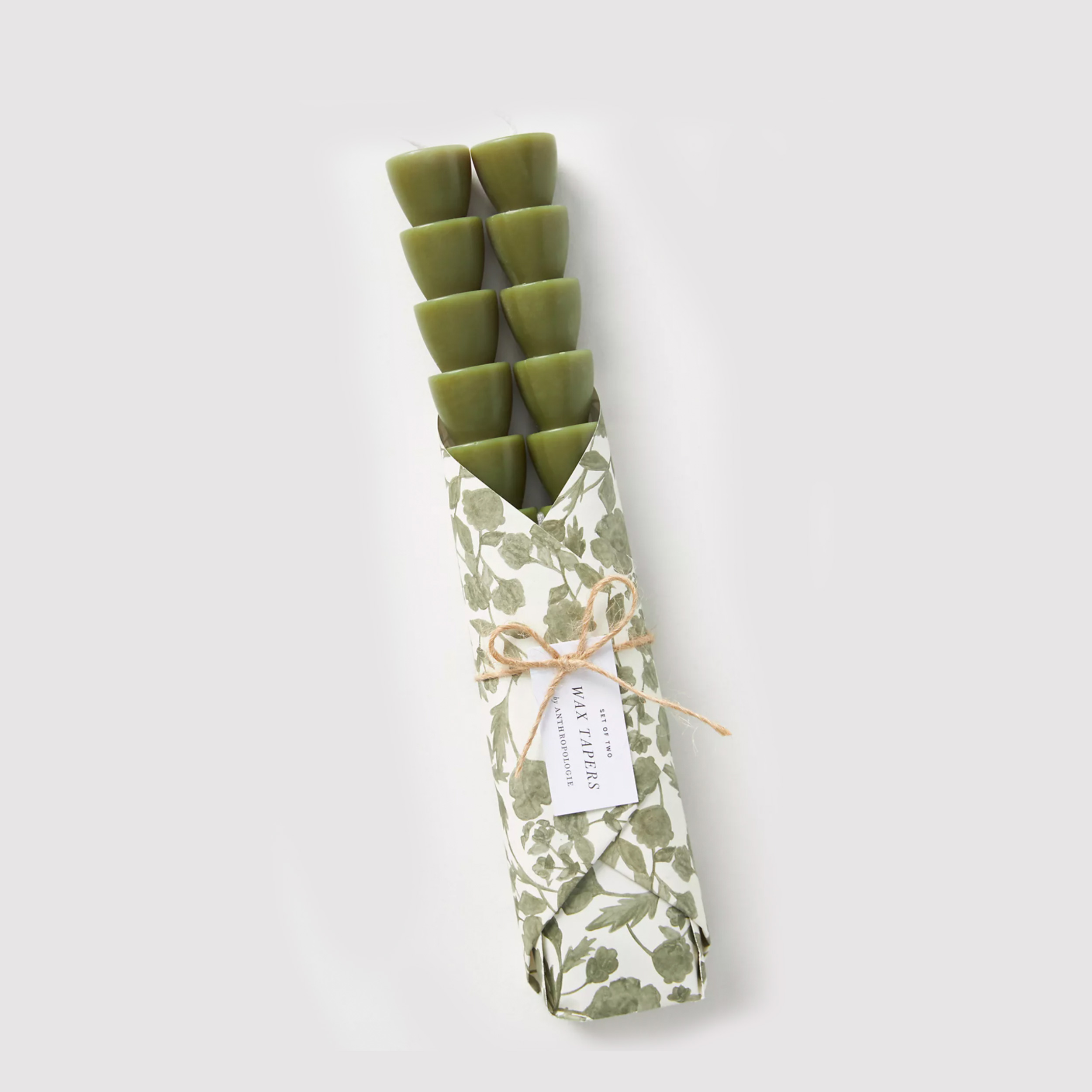 Anthropologie Green Candles