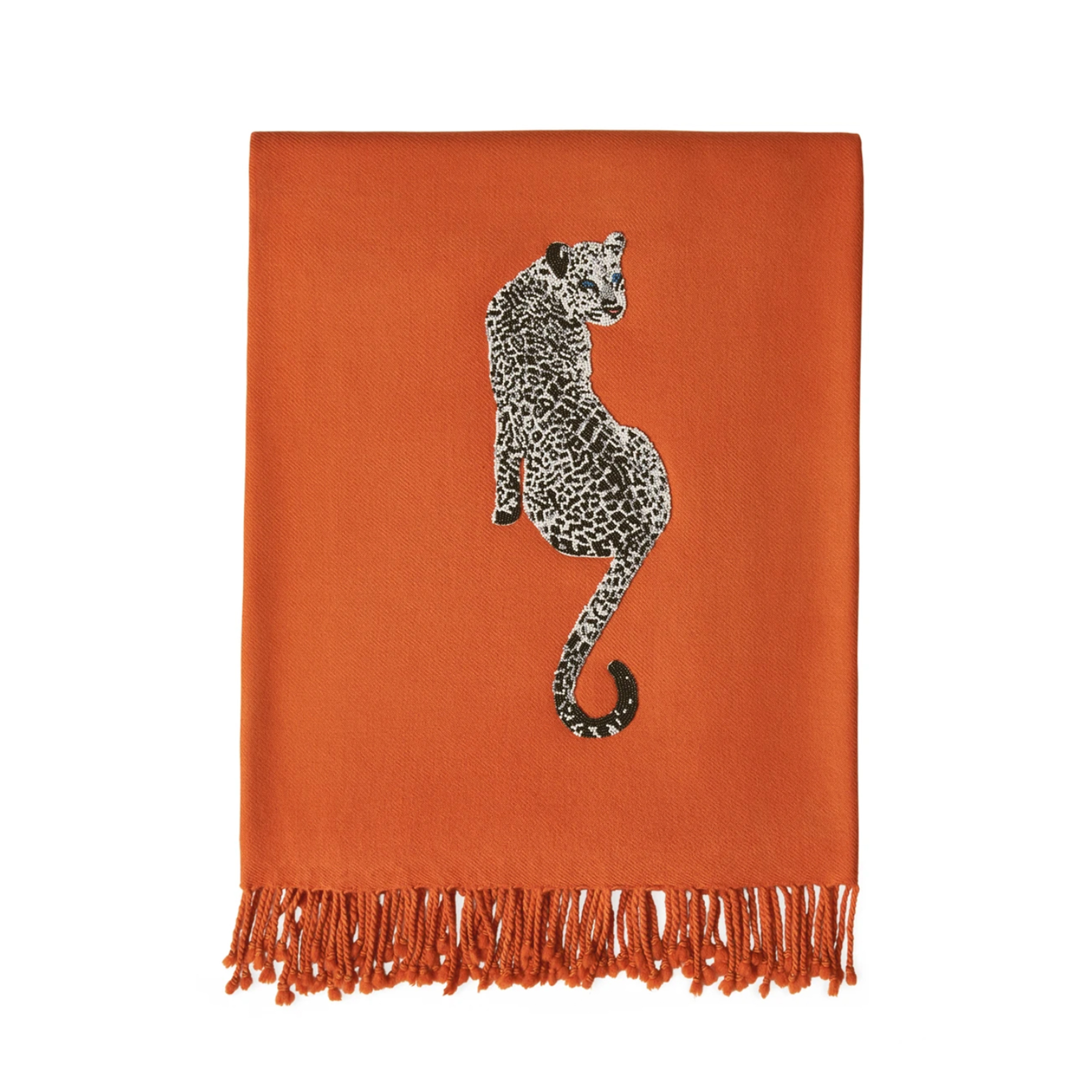Leopard EMBELLISHED THROW