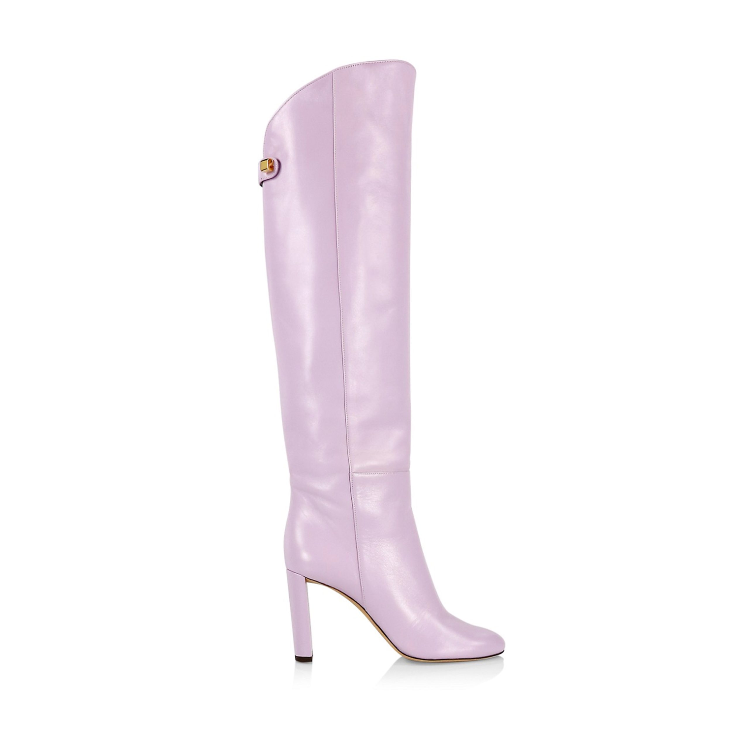 Maison Skorpios Mindy High-Heel Leather Boots