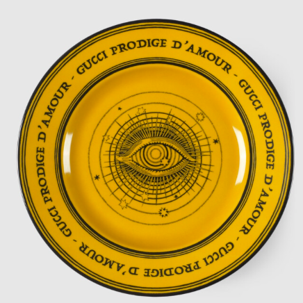 Gucci Star eye dessert plate