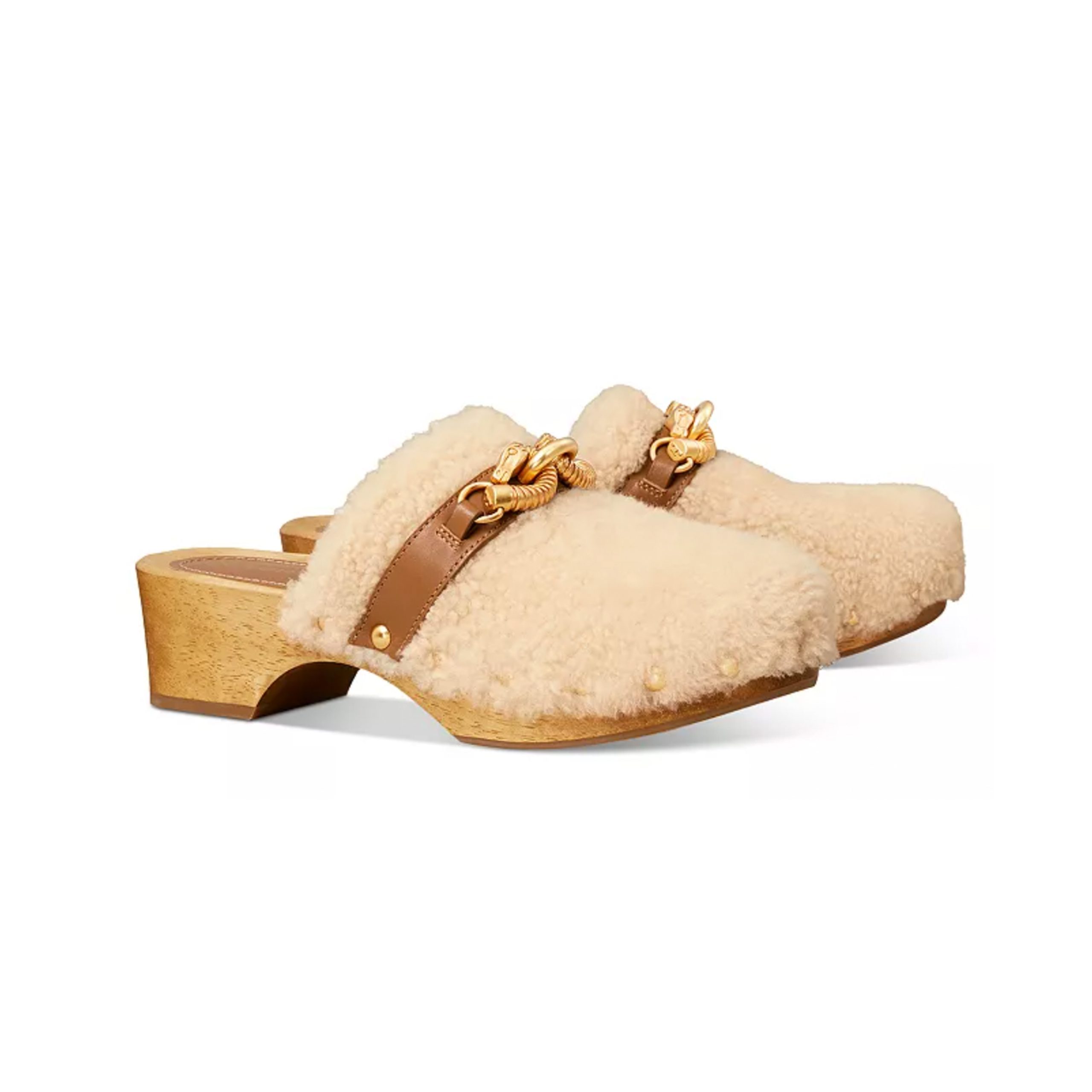 Tory Burch Embellished Clogs
