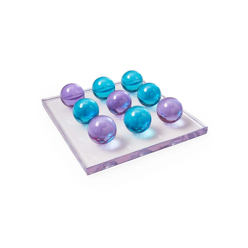ACRYLIC TIC-TAC-TOE SET
