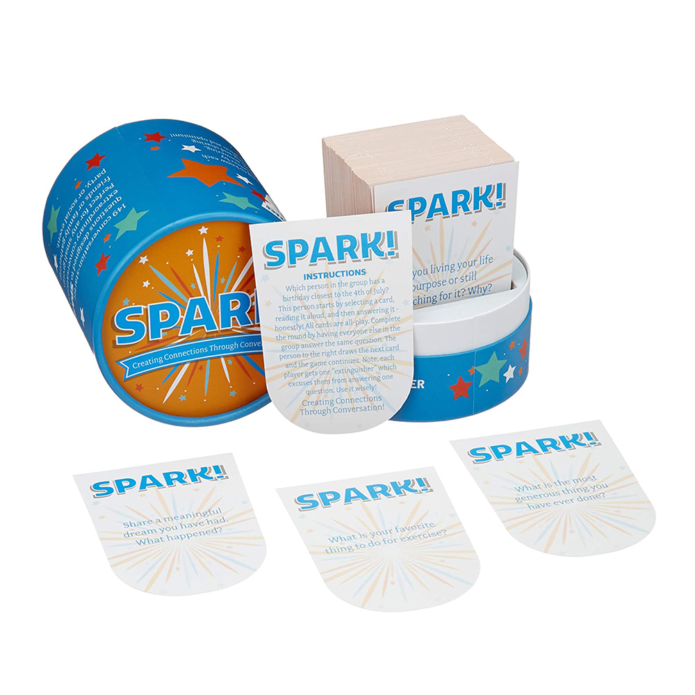 Spark! Inspirational Conversation Starter Card Game