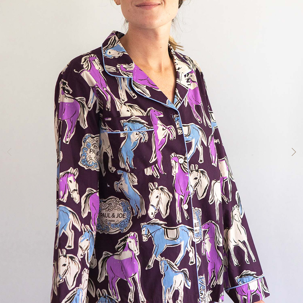 Paul & Joe Violet Horse PJ Set