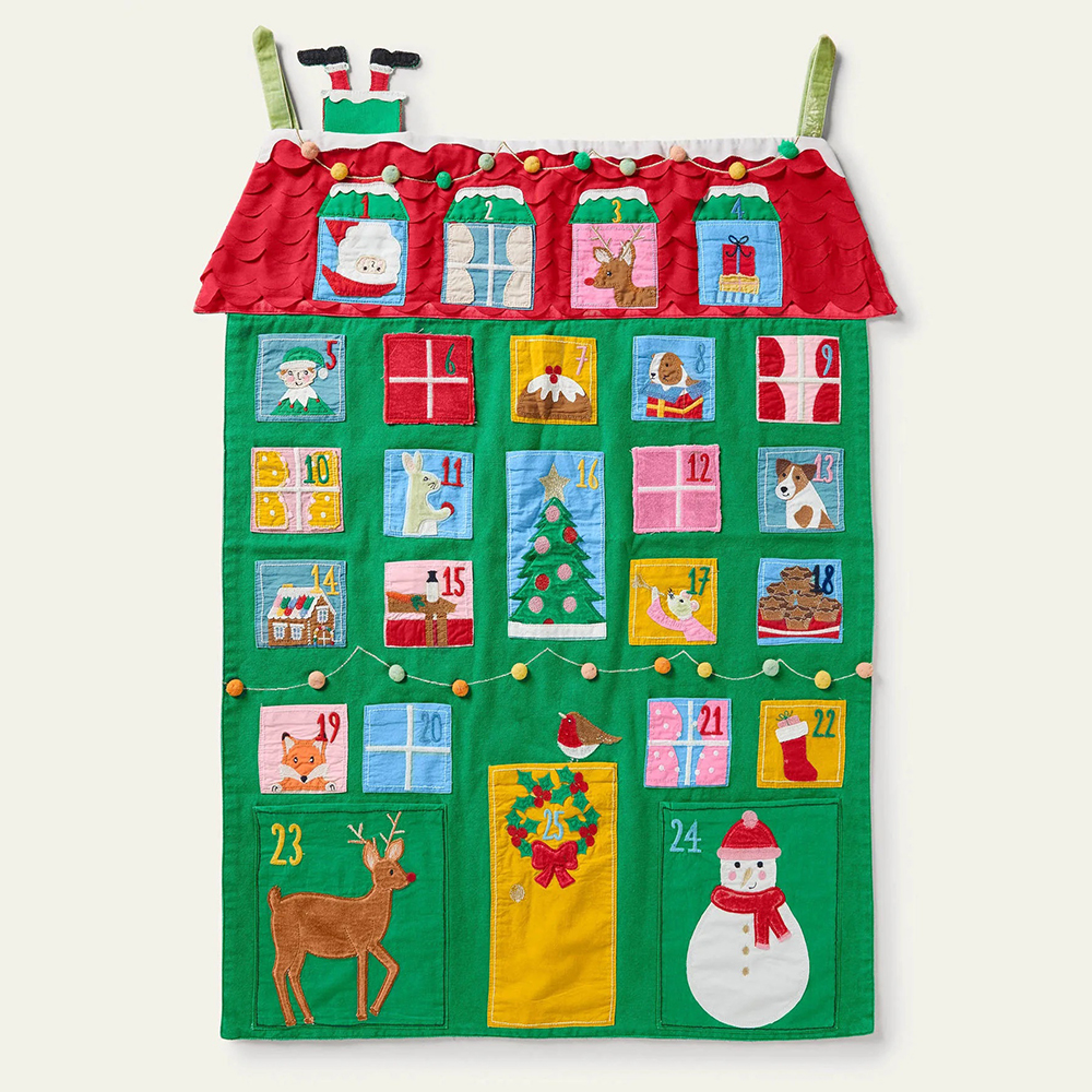 Heirloom Advent Calendar - Green Christmas
