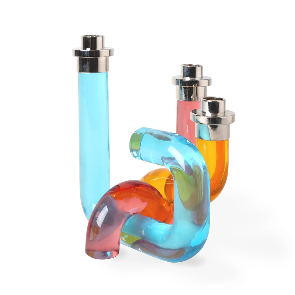 POMPIDOU ACRYLIC CANDLEHOLDER