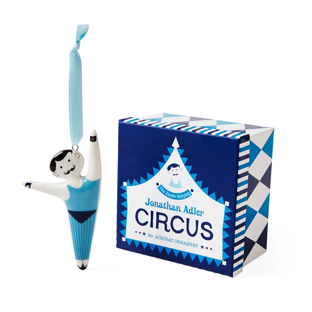 CIRCUS MR. TIGHT ROPE WALKER ORNAMENT