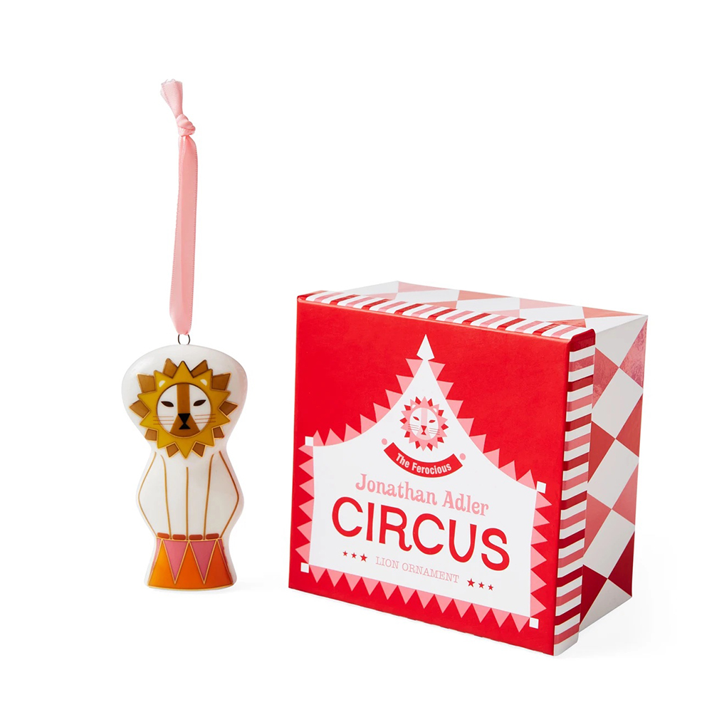CIRCUS LION ORNAMENT