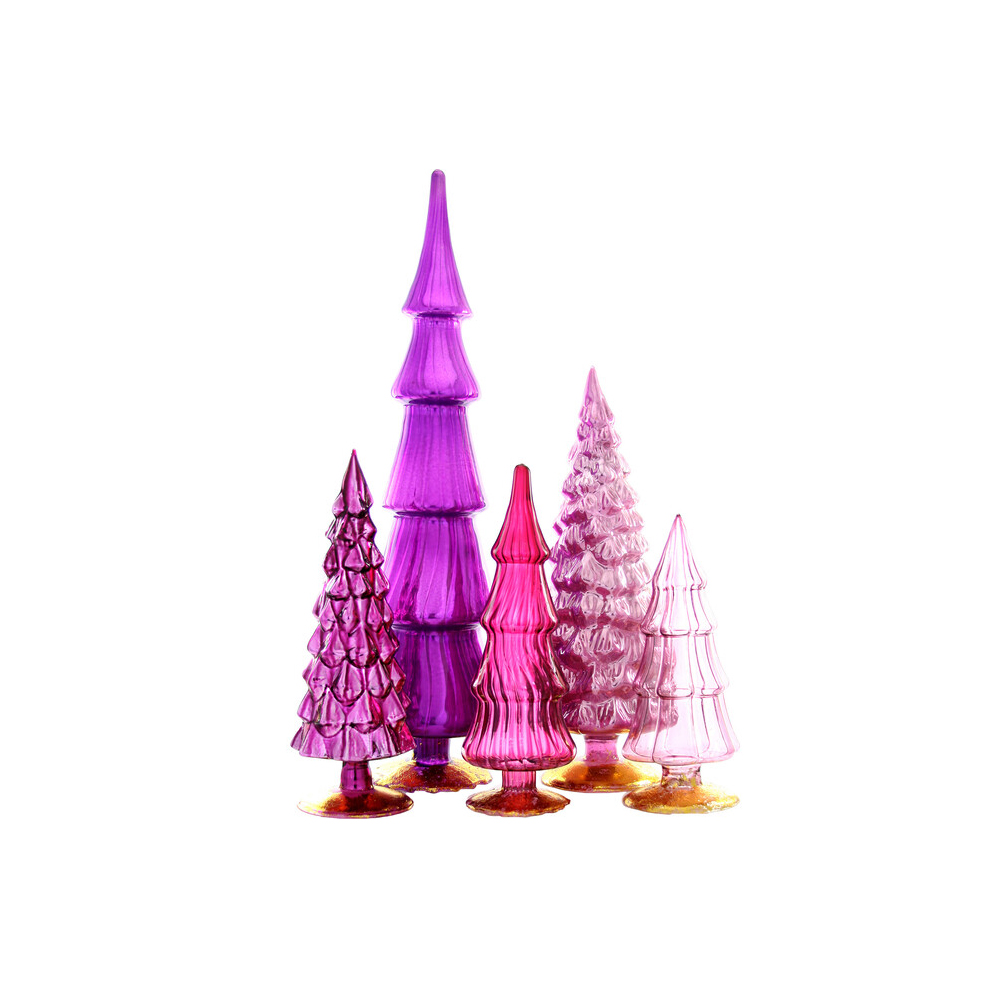 Cody Foster Hue Trees Set of 5, Violet
