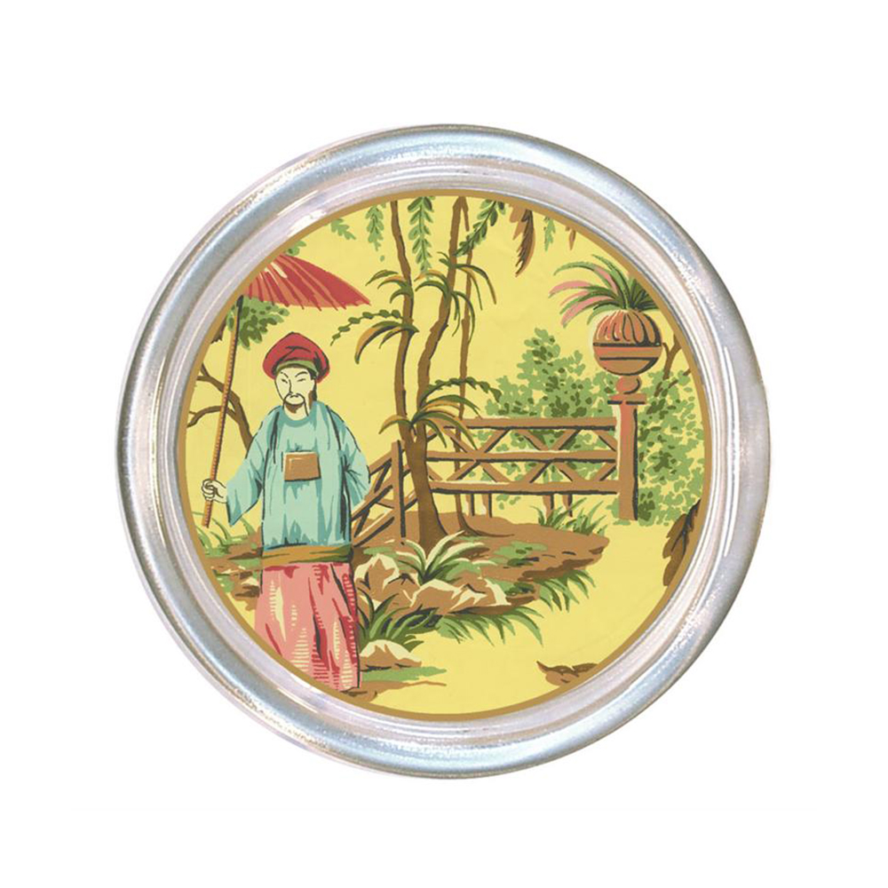 Yellow Chinois Coaster