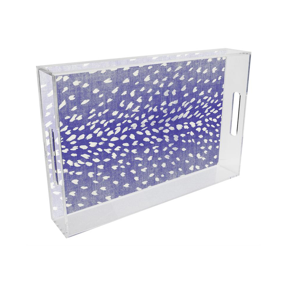 Purple Antelope Lucite Tray