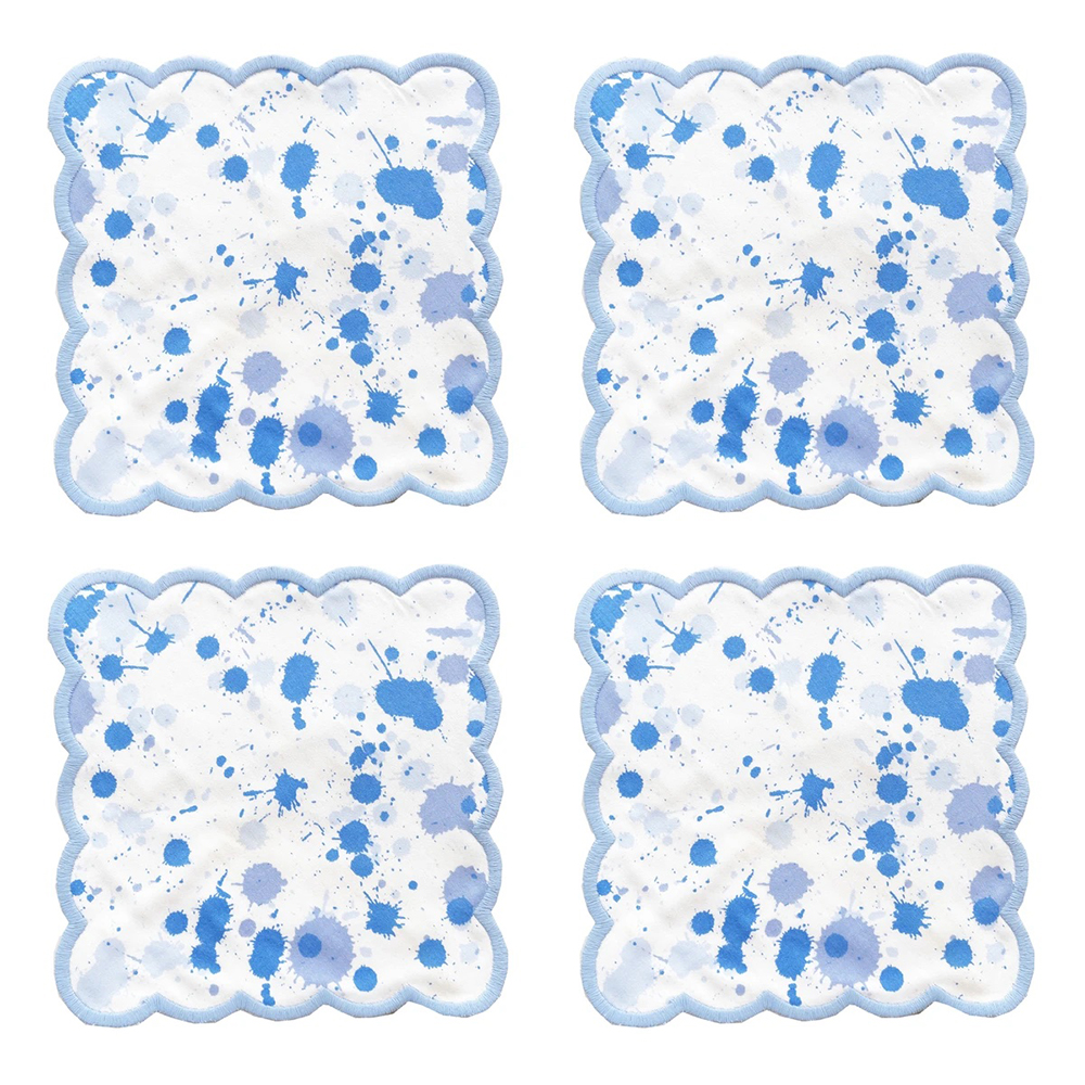 Austin Blue Cocktail Napkins