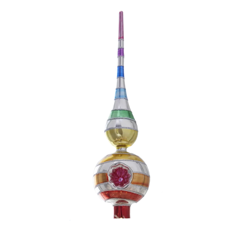 Spectrum Striped Tree Topper