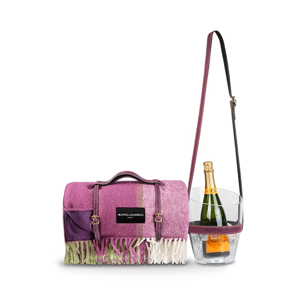 THE HEATING & PLUMBING LONDON PICNIC DUO PINK CHECKS