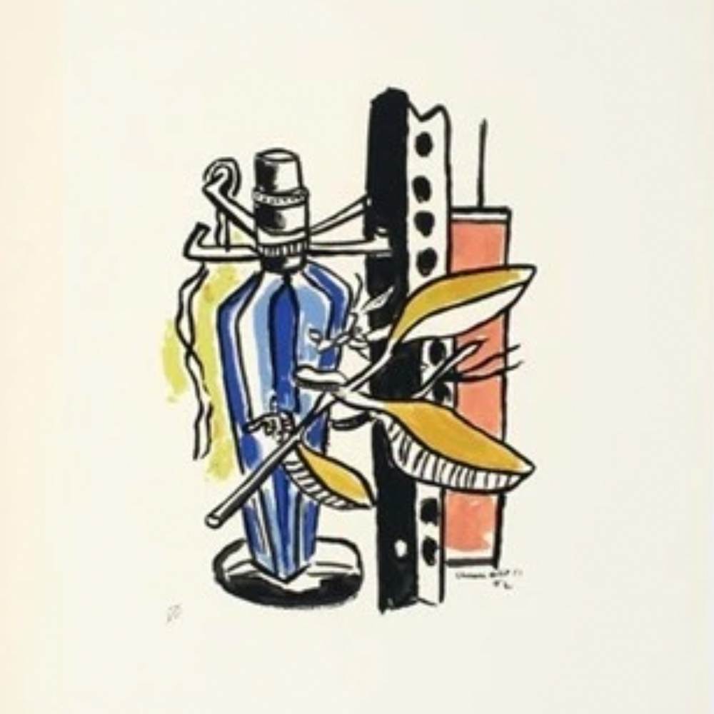 fernand léger framed print on paper