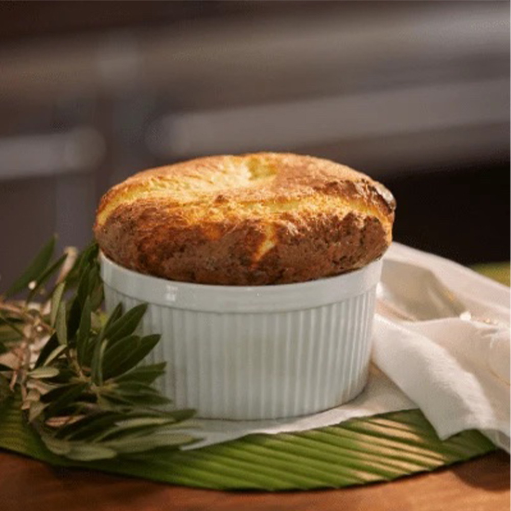 Signature Cheese Soufflé
