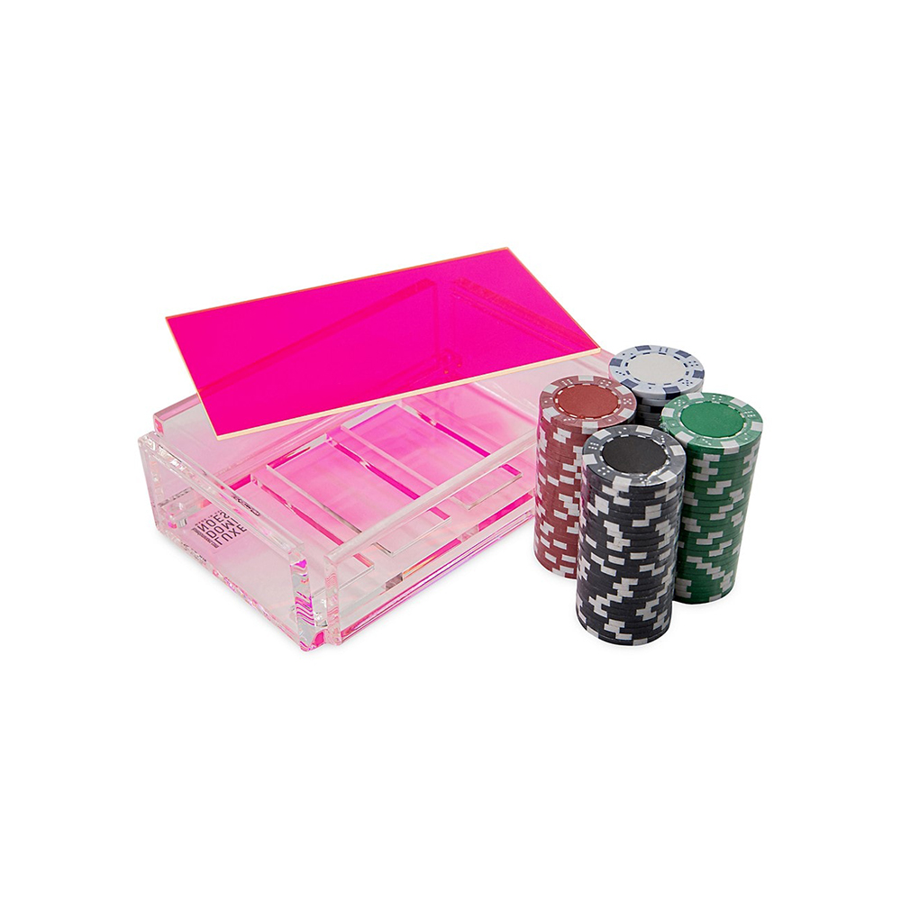 Luxe Dominoes Luxury Poker Chip Set