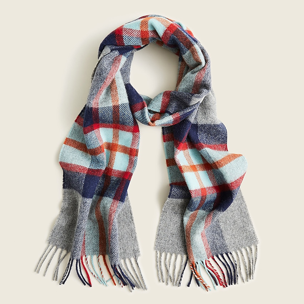 English merino wool scarf