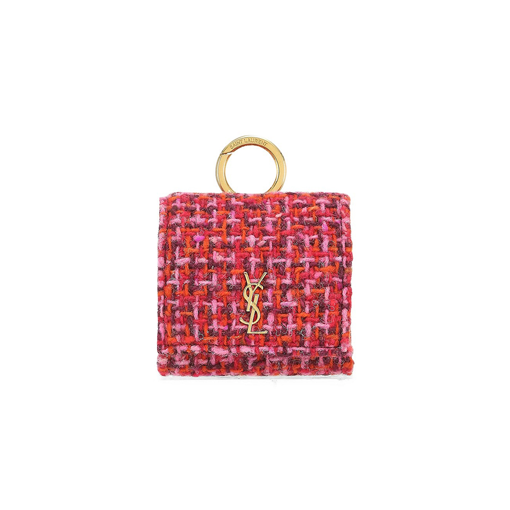 Saint Laurent Tweed Airpods Pro Holder