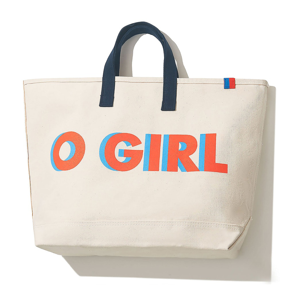 KULE THE O GIRL TOTE - CANVAS