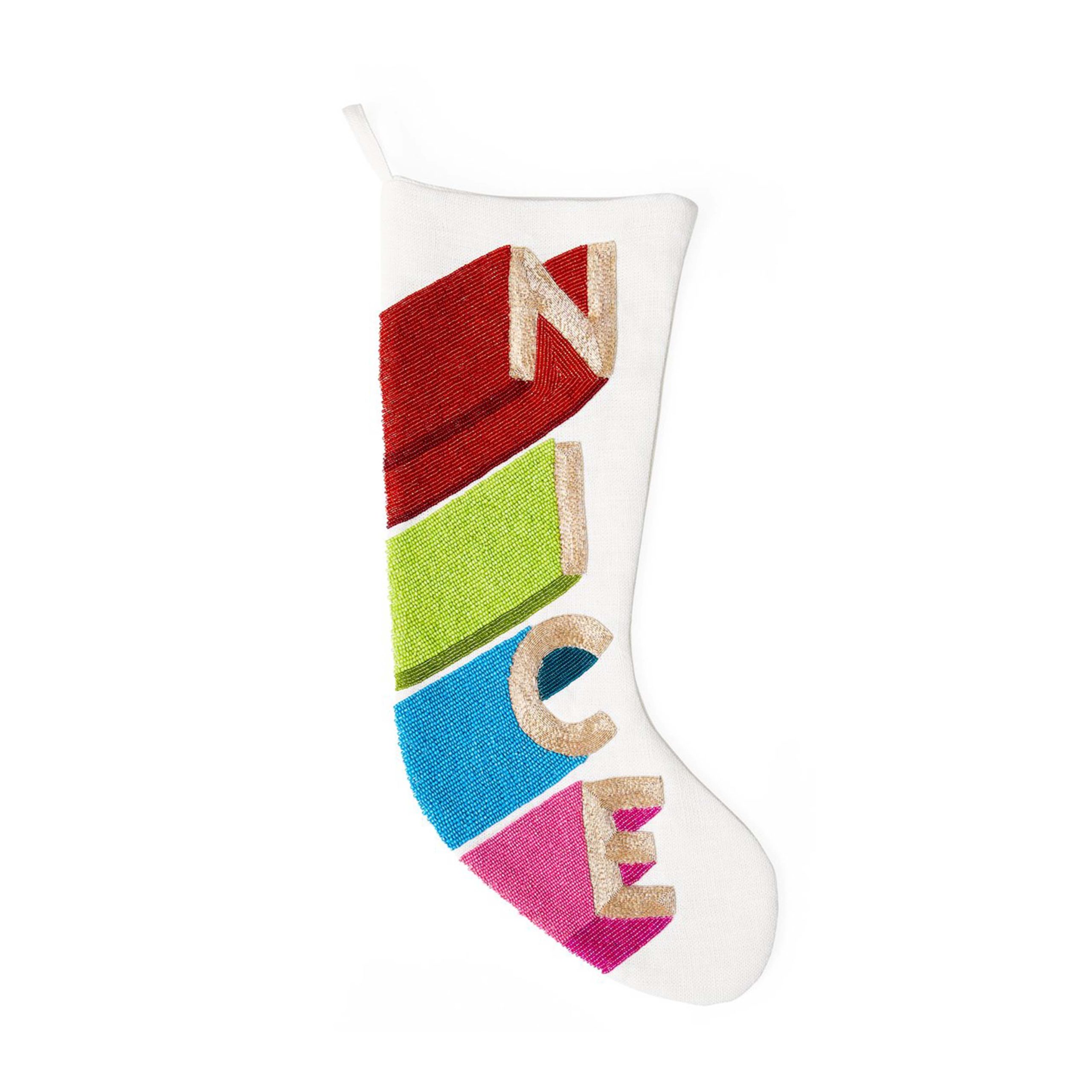 Nice Embellished Stocking Johnathan Adler