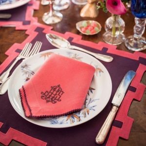 Place Setting by Jane Scott Hodges with Leontine Linens