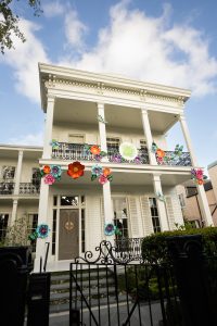 Jane Scott Hodges Home decorated by Urban Earth for carnival