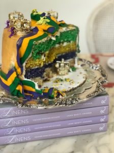 Leontine Linens + King Cake, Mardi Gras, New Orleans