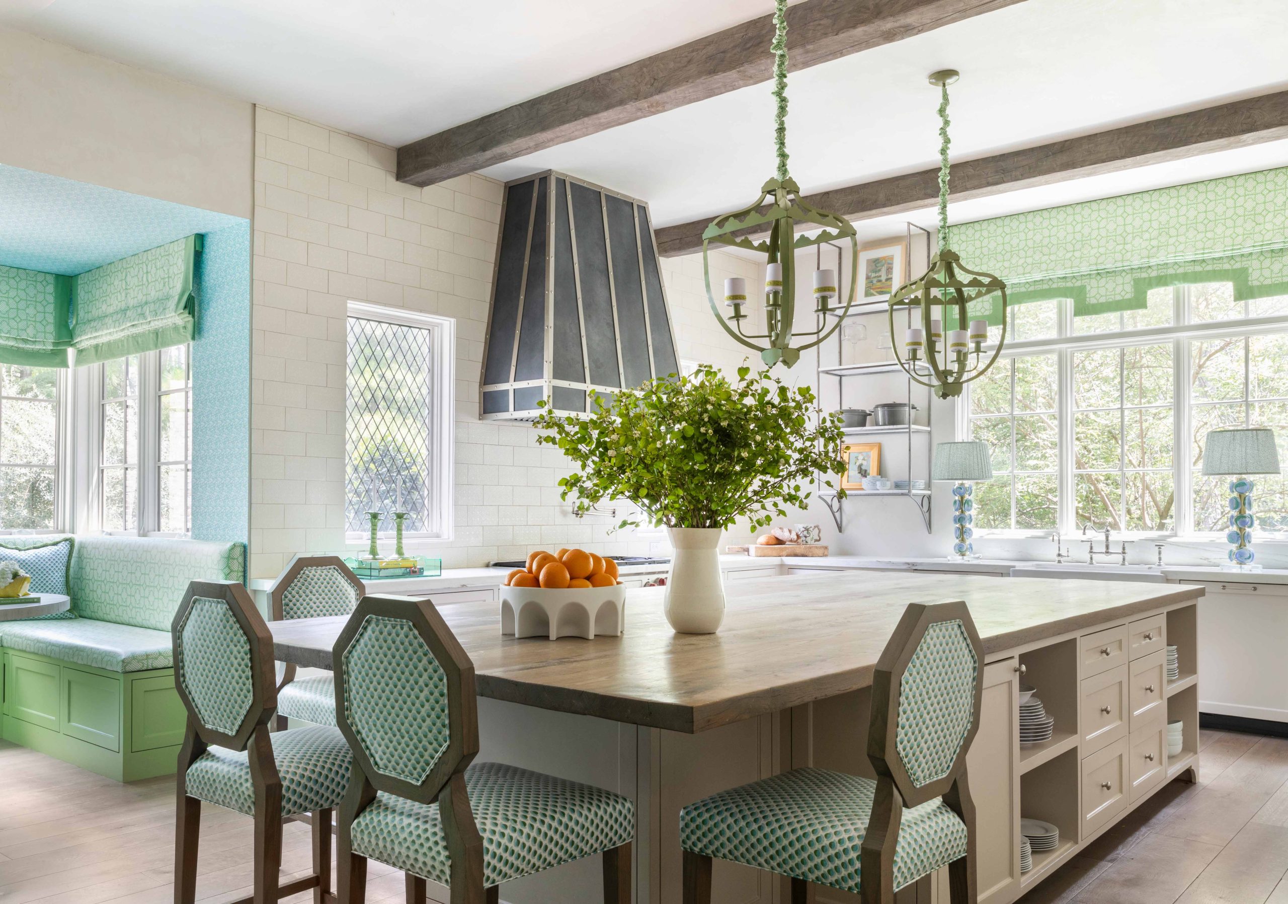 Colorfully Traditional • Creative Tonic Design • Houston Interior Design